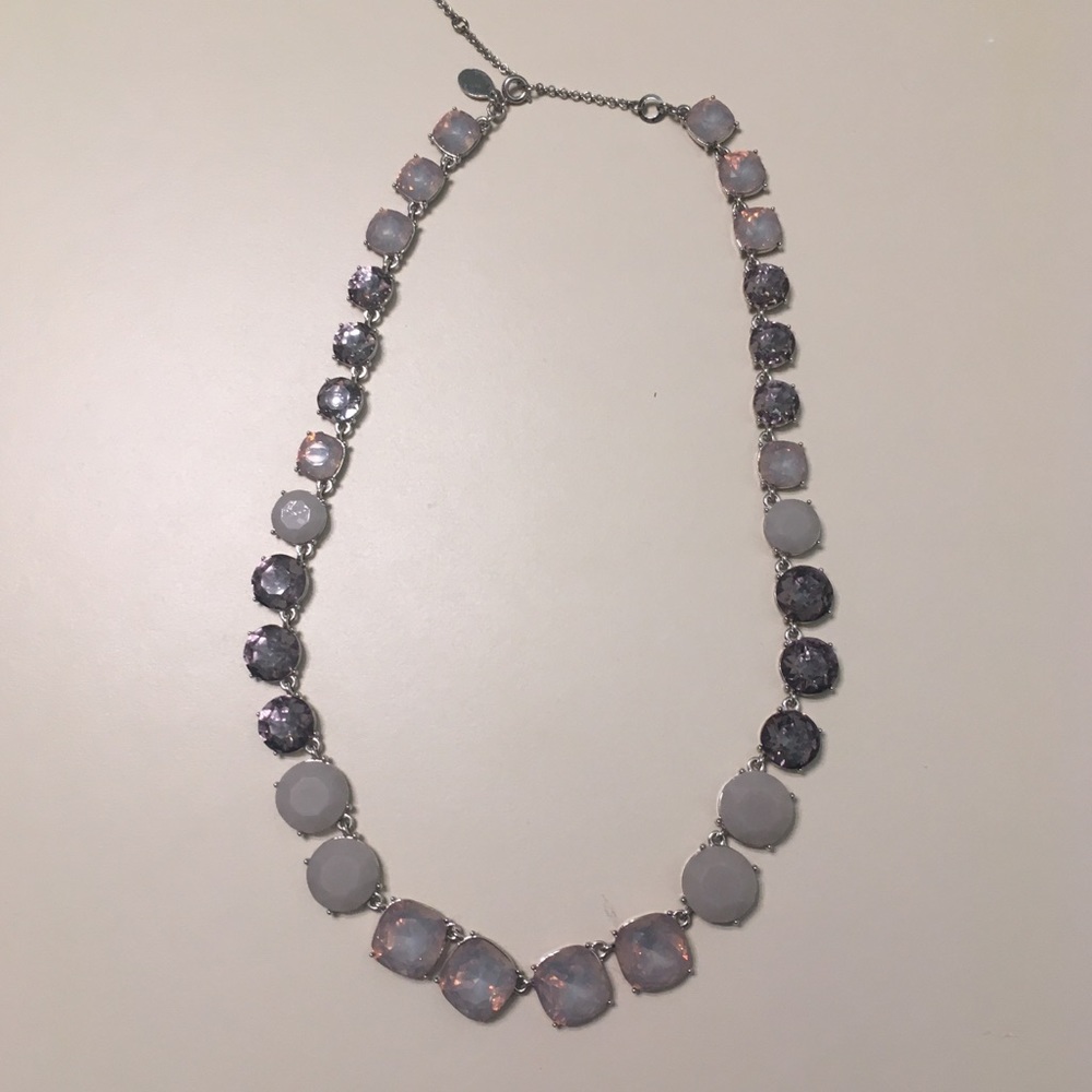 LOFT silver/grey necklace